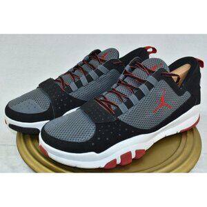 Nike Jordan Trunner Dominate 'Bred' Men's Shoes Size 14 Gray Black Red Sneakers